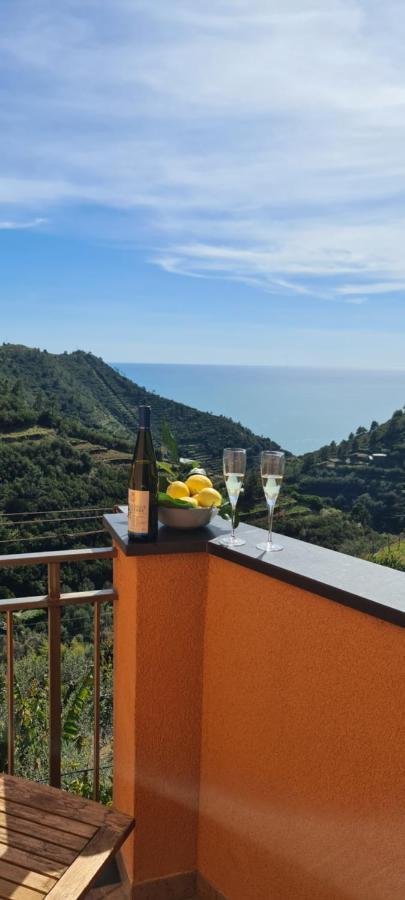 ☆ Terrace & Relax ☆ Casa Franceschin_ Homy 5 Terre Villa ริโอมัจโจเร ภายนอก รูปภาพ